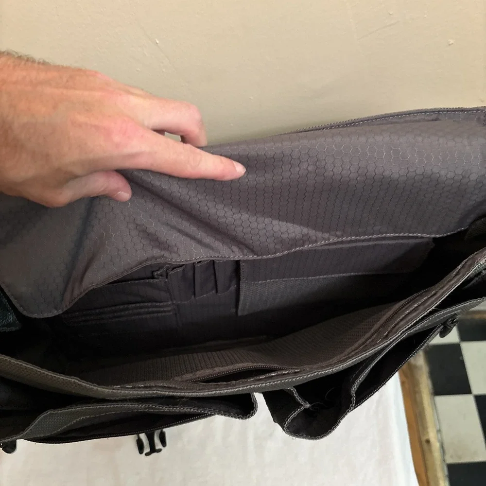 TUMI 506PW Pewter Ballistic Nylon 18